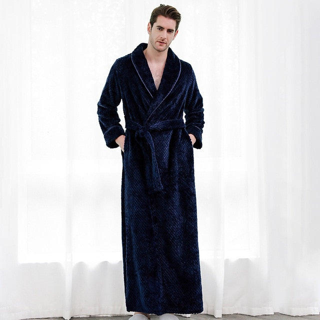 Men's Long Bathrobe - Image 2