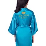 Turquoise Kimono for Girls