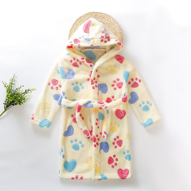 Girls' Cotton Bathrobe - Image 2