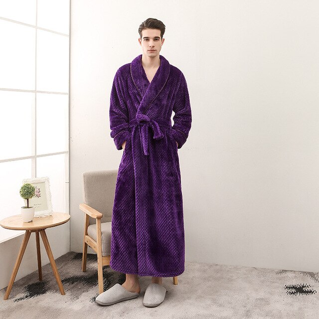 Heavyweight Men's Bathrobe - Image 2