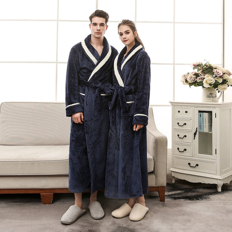 Men's Long Bathrobe