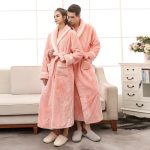 Men's Pink Bathrobe