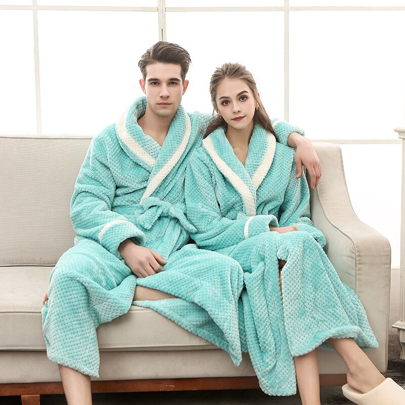 Warm Men's Bathrobe
