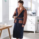 Men's Quilted Bathrobe