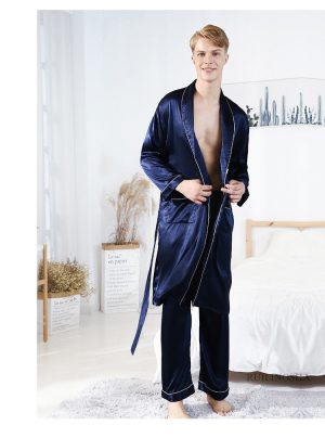 Men's Kimono-Style Robe
