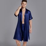 Men's Satin Short Pajamas