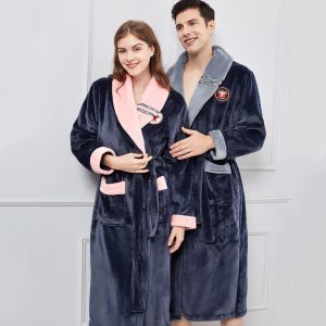 High-Quality Men's Bathrobe
