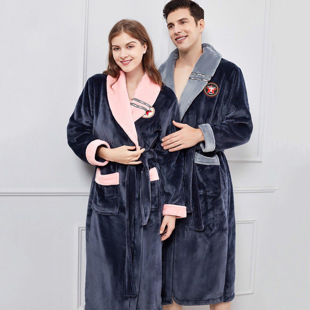 High-Quality Men's Bathrobe