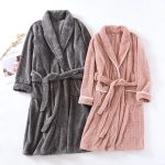 Men's Velour Bathrobe