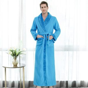 Light Blue Bathrobe