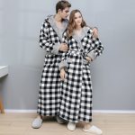 Men's Hooded Bathrobe