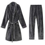 Men's Soft Fleece Robe