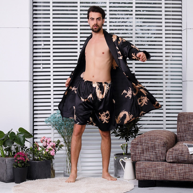 Men's Pajamas and Robe