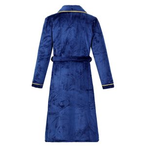 Men's Royal Blue Bathrobe