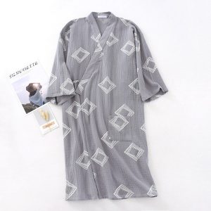 Men's Cotton Bathrobe
