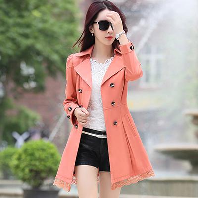 Pink Wrap Coat - Image 2