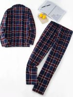 Men's "Nighttime Warmth" Plaid Pajamas