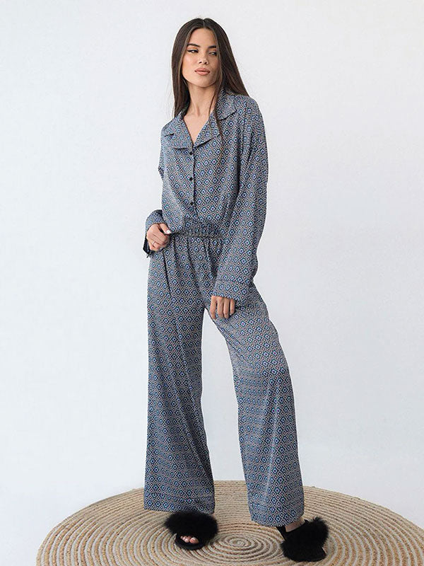 "Midnight Charm" Chic Women's Pajamas - Image 2