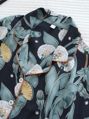 Women's Comfortable 2-Piece "Secret Garden" Pajamas
