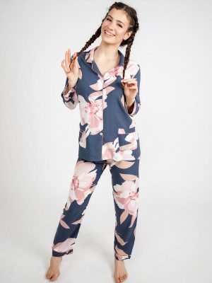 "Eden Floral" Women's Two-Piece Pajamas