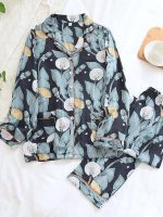 "Midnight Garden" Women's Loungewear Pajamas