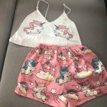 "Pink Unicorn" Satin Pajamas