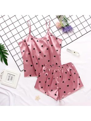 "Dew of Love" Satin Pajamas