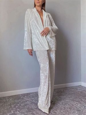 Women's 2-Piece "Velvet Embrace" Pajamas