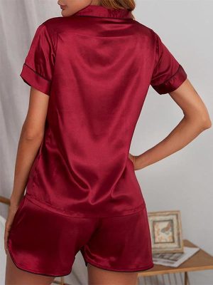 "Ivresse d'Amour" Satin Pajamas