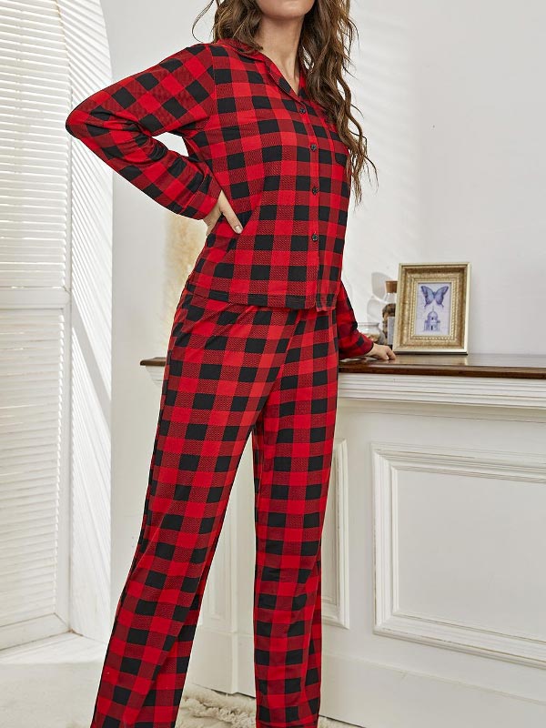 Women's "Scottish Night" Plaid Pajamas - Image 2