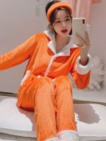 "Winter Softness" Warm and Elegant Flannel Pajamas for Women