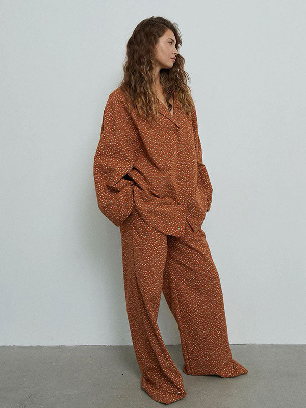 Women's "Brume de Nuit" Pajama Set with Shirt - Image 2