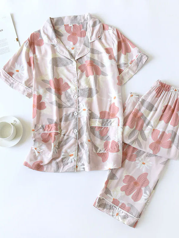 Pretty Women's "Pink Sunflower" Pajamas - Image 2
