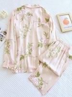 Women's 2-Piece Long-Sleeve Pajamas "Spring Flower"
