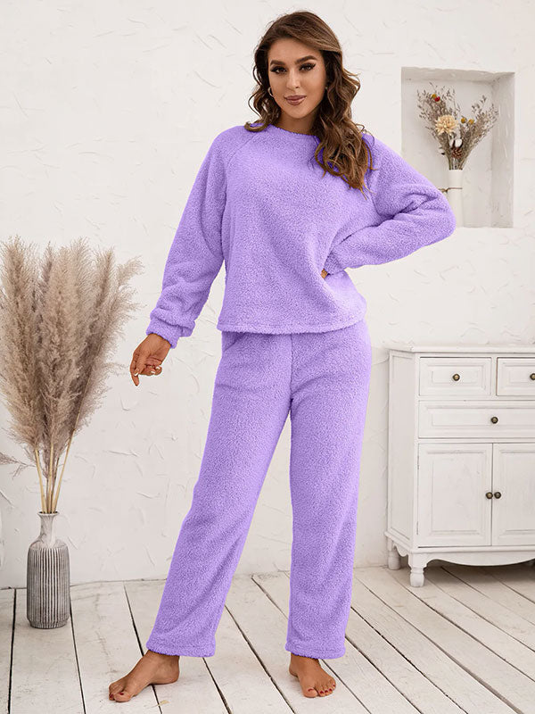 "Eden Fleece" Warm Winter Pajamas for Women - Image 2