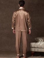 "Nocturnal Elegance" Classy Men's Pajamas