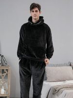 Men's Warm Winter Pajamas "Soft Polar Night"