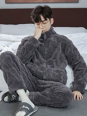 Men's "Cozy Fleece" Winter Pajamas