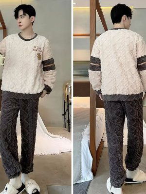 Men's "Winter Escape" Winter Pajamas