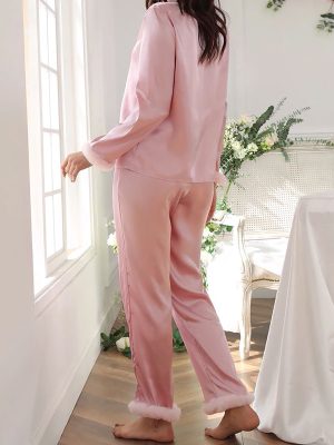 "Radiant Dew" Women's Pink Pajamas