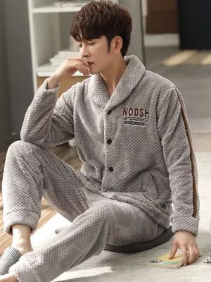 "Northern Breeze" Warm Men's Pajamas