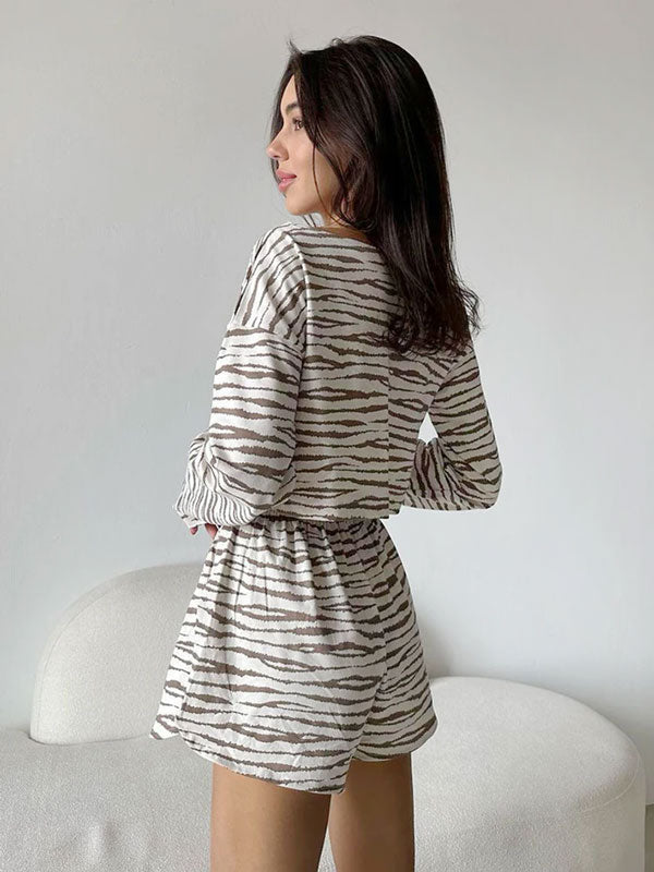 "Dream Glow" Women's 2-Piece Short Pajama Set