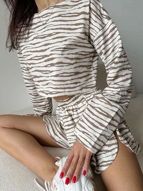 "Dream Glow" Women's 2-Piece Short Pajama Set - Image 2