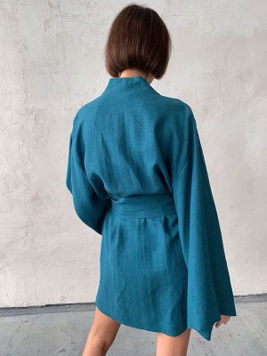 "Morning Delicacy" Women's Kimono Robe