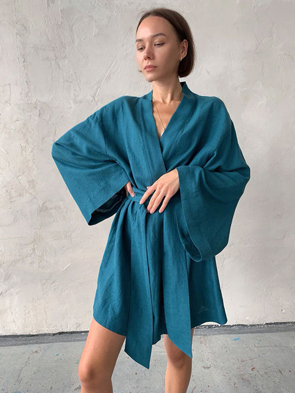 "Morning Delicacy" Women's Kimono Robe - Image 2