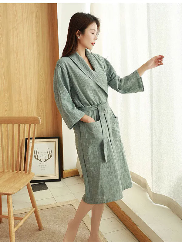 "Morning Serenity" Women's Summer Robe
