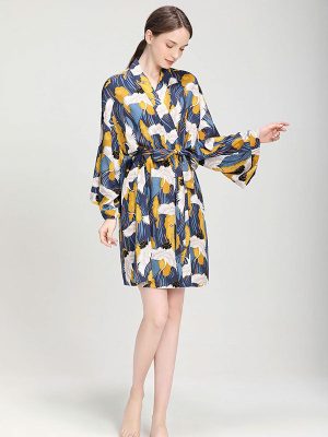 Women's Satin Robe "Velvet Satin"