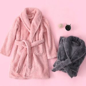 Super Soft Girls' Bathrobe